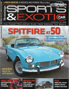 HEMMINGS SPORTS & EXOTIC CAR 2012 AUG - SPITFIRE, LANCIA RESCUE, PROJ MGB